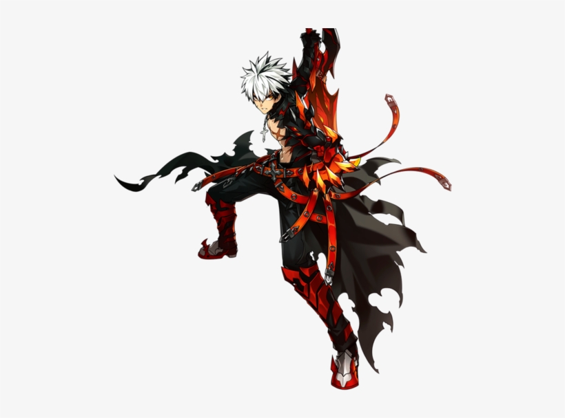 Rage Hearts - Raven Elsword, transparent png