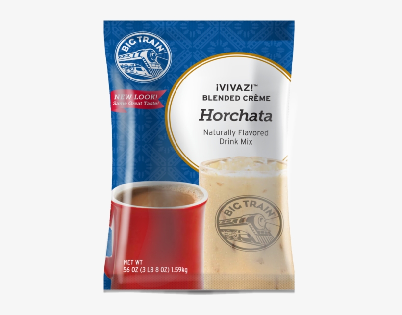 655114 Vivaz Horchata Bt - Big Train Blended?reme Mix Base Mix, Vanilla Smoothie,, transparent png