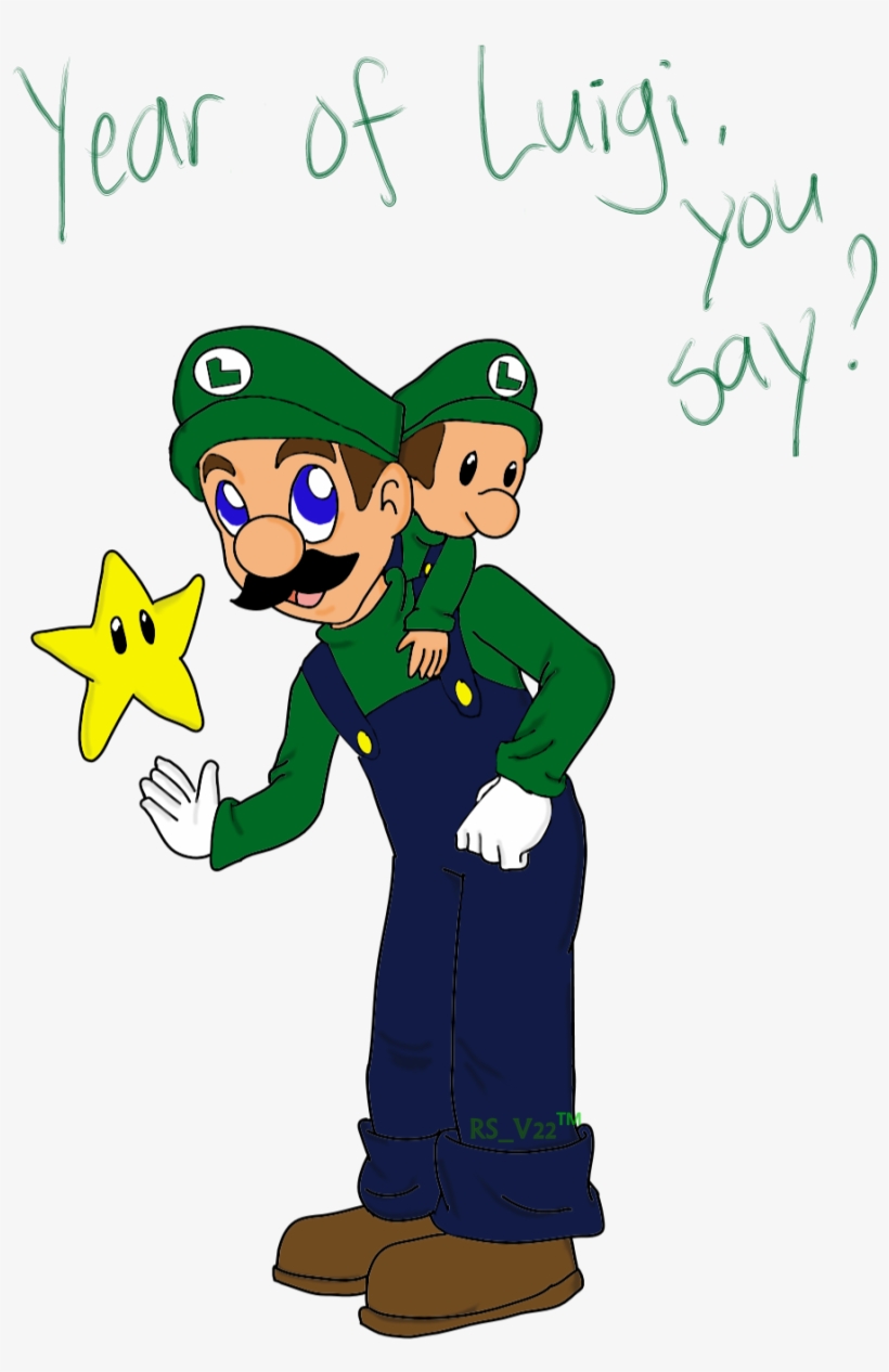 Luigi Fond D'écran Probably Containing A Jersey And - Luigi, transparent png