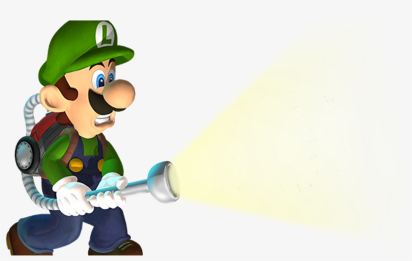 Luigi Is Scared - Luigi's Mansion Luigi, transparent png