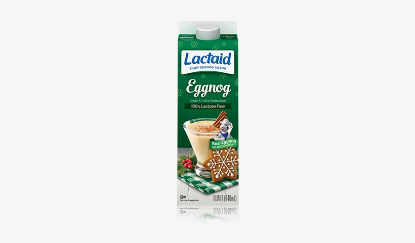 Lactaid® Holiday Nog - Lactaid Eggnog, transparent png