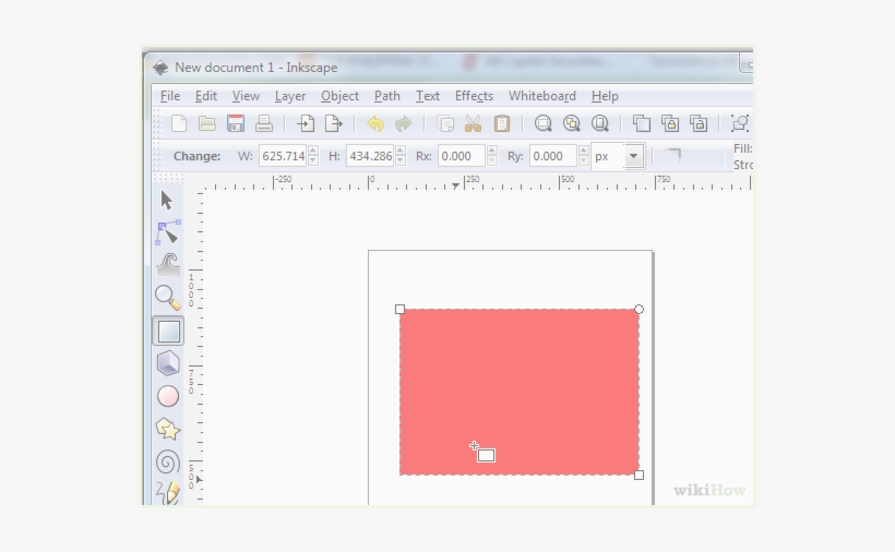Image Titled Create Grungy Brushes Using Inkscape Step - Inkscape, transparent png