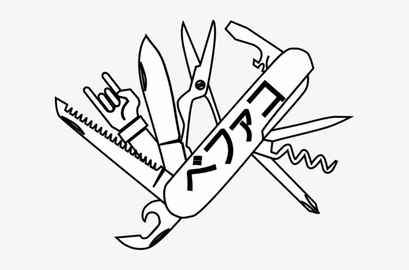 Navaja Envelope - Knife, transparent png