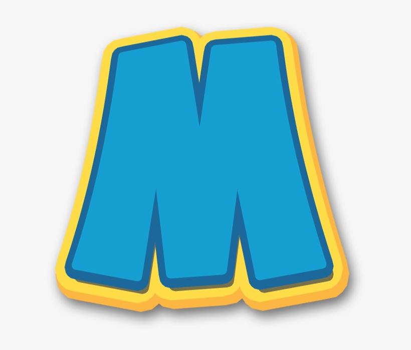 Veja O Que Temos Para Letras Patrulha Canina Paw Patrol - M Paw Patrol Png, transparent png