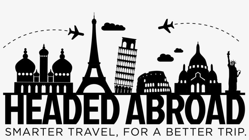 Headed Abroad Netherlands Tourism - Travelling Black And White, transparent png