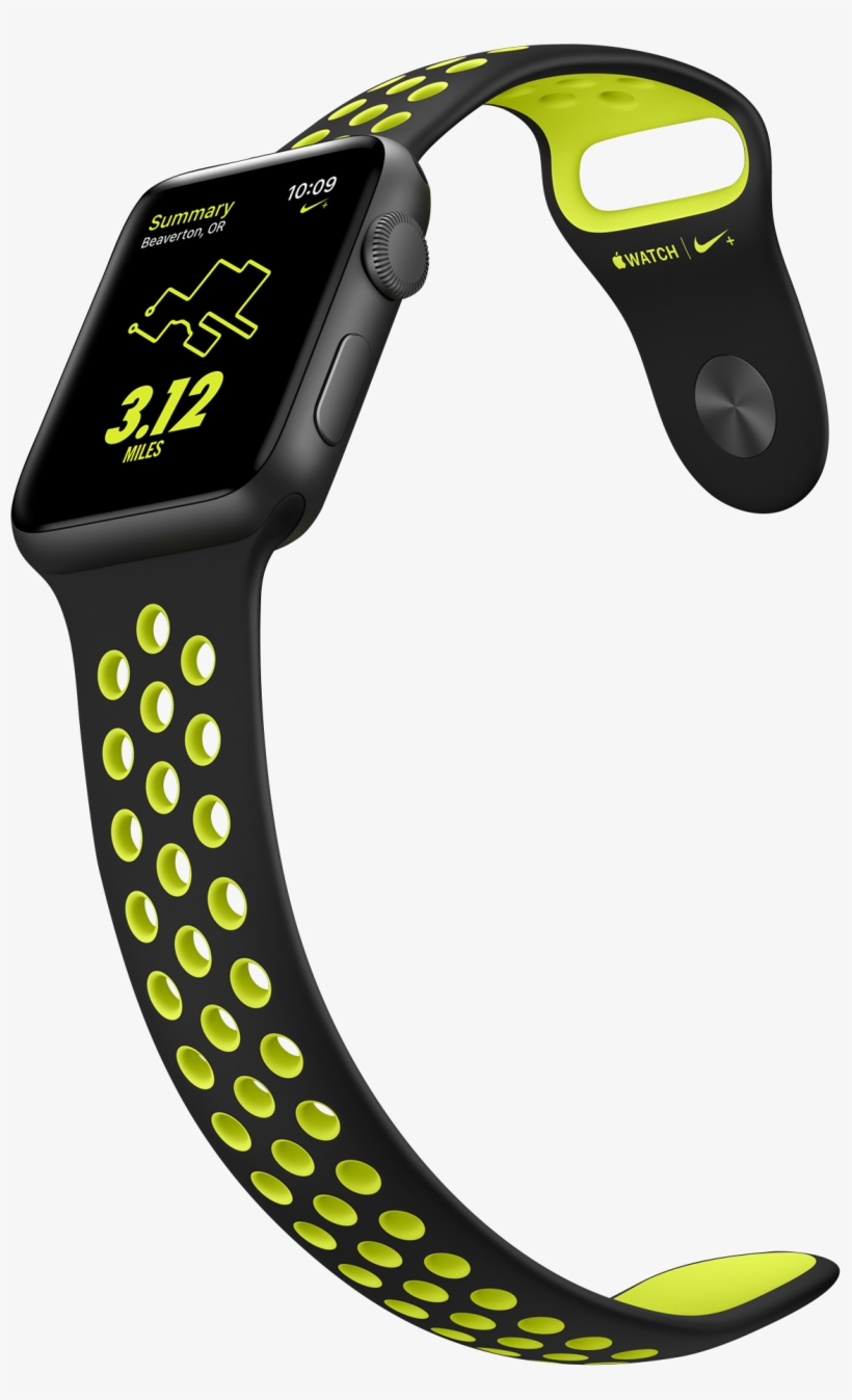Details - Apple Watch Nike Series 42, transparent png