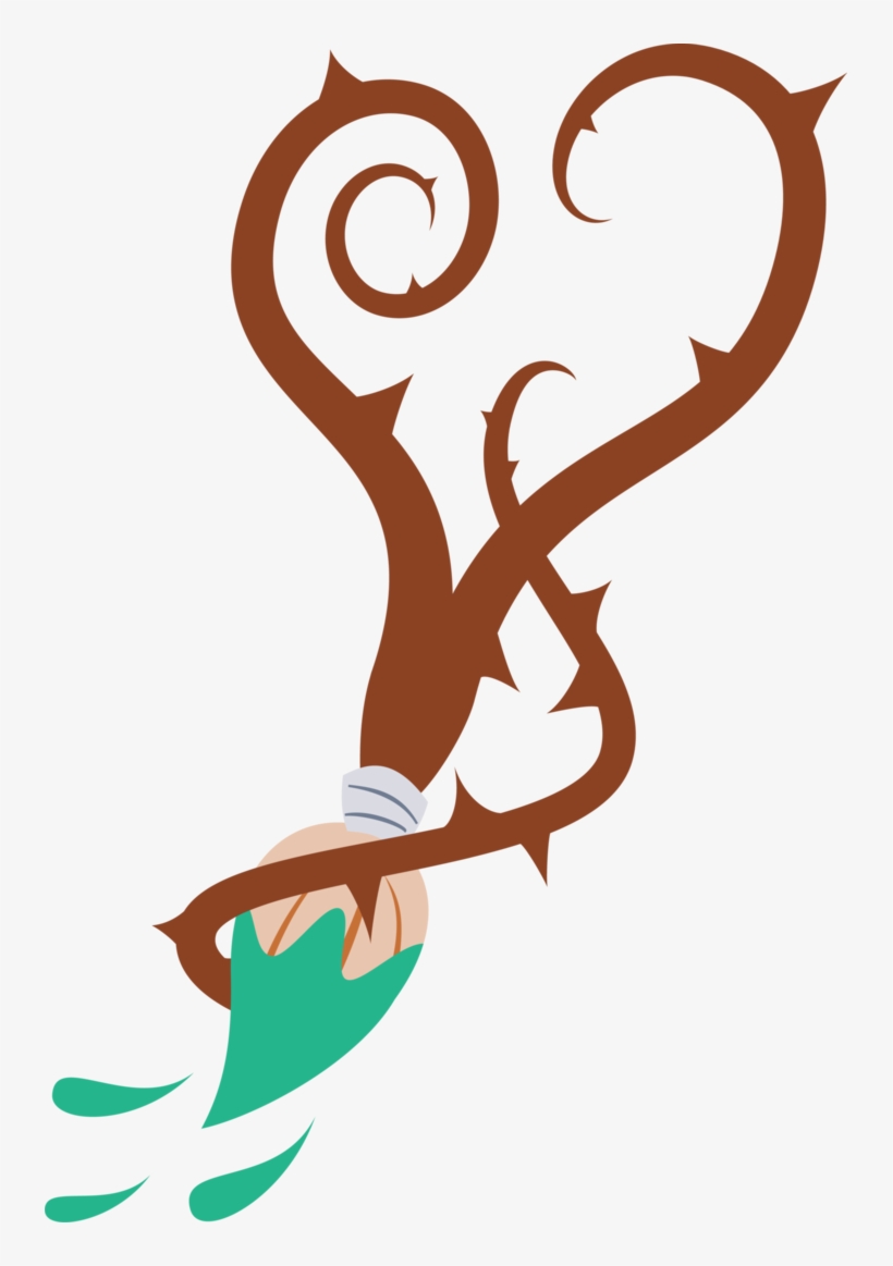 Paintbrush Vector Cutie Mark - Mlp Oc Cutie Mark, transparent png