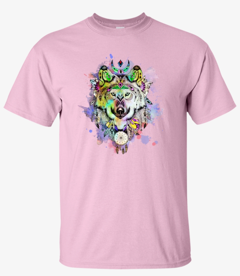 Watercolor Wolf Classic Tshirt 1155x1155 PNG Download PNGkit