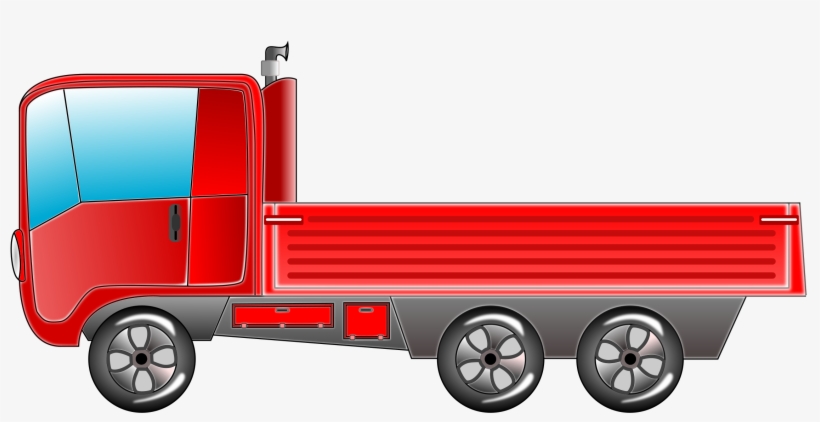 Truck Clipart Box Truck - Clipart Camion, transparent png