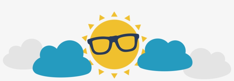 Banner - Sun And Clouds Png, transparent png