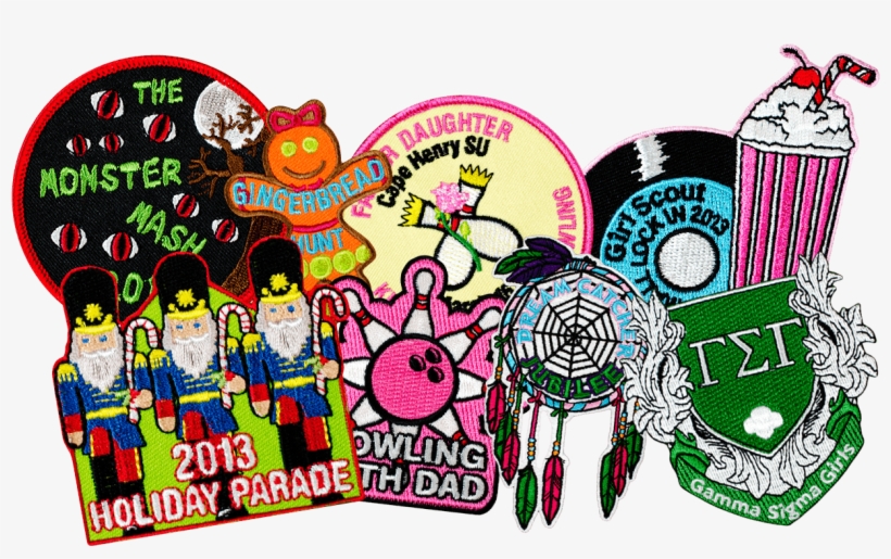 Girl Scout Patches, transparent png
