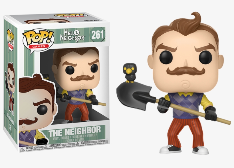 Hello - Funko Pop Hello Neighbor, transparent png