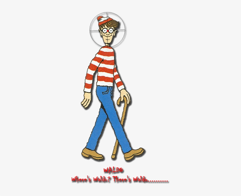 I Want To Be Part Of Something Bigger Than Me - Where's Waldo Funny, transparent png