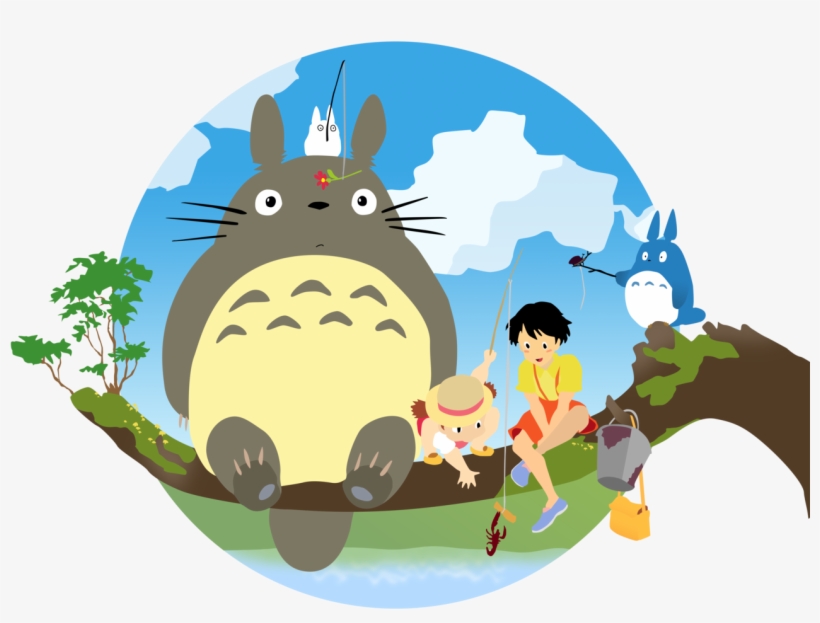My Neighbor Totoro Vector By Firedragonmatty - My Neighbor Totoro Vector, transparent png