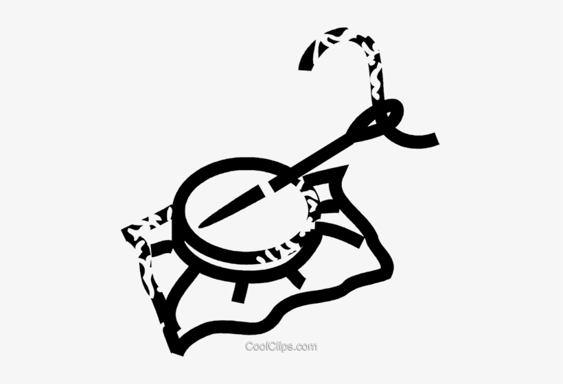 Sewing Needle Royalty Free Vector Clip Art Illustration, transparent png