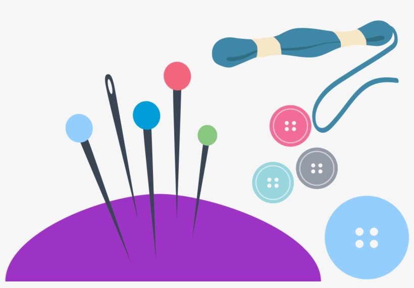 19 Sewing Needle And Thread Png Transparent Stock Huge - Imagenes De Costura Png, transparent png