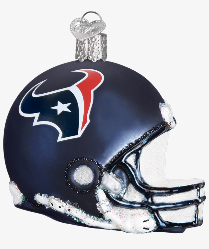 Houston Texans Helmet Ornament - Houston Texans Helmet 71317 Old World Christmas Ornament, transparent png