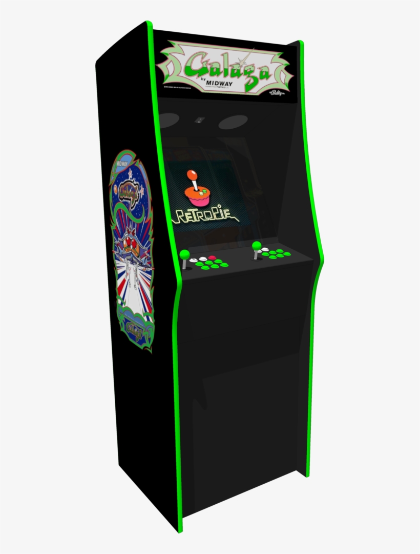Galaga Replica - Tin Sign Galaga Arcade Shop Game Room Art Marquee Consol, transparent png