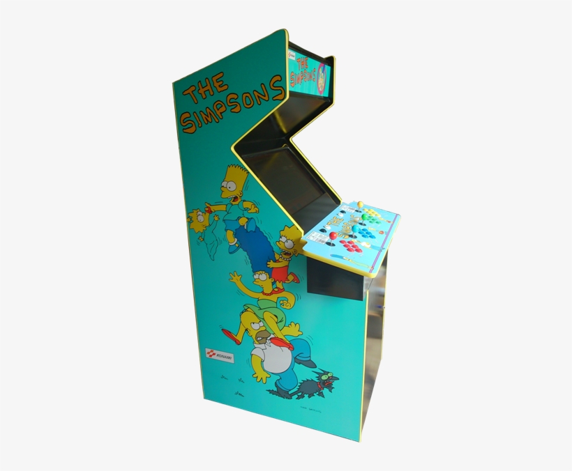Machine Aecade Beisbane - Simpsons Arcade Game, transparent png