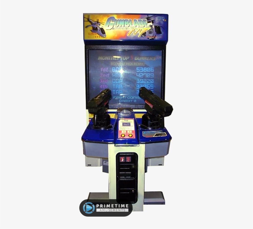 Gunblade Ny Video Arcade Game By Sega Gunblade Ny 348x700 PNG