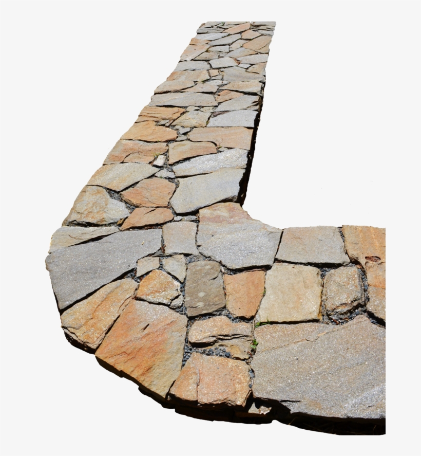 Walkway Cobblestone Clip Art - Stone Walkway Png, transparent png