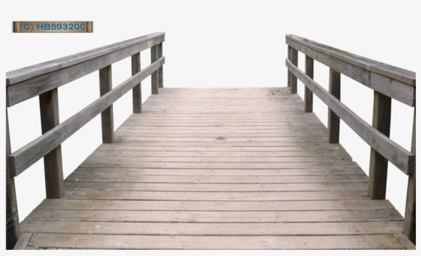 Wood Dock Png - Wood Bridge Png, transparent png
