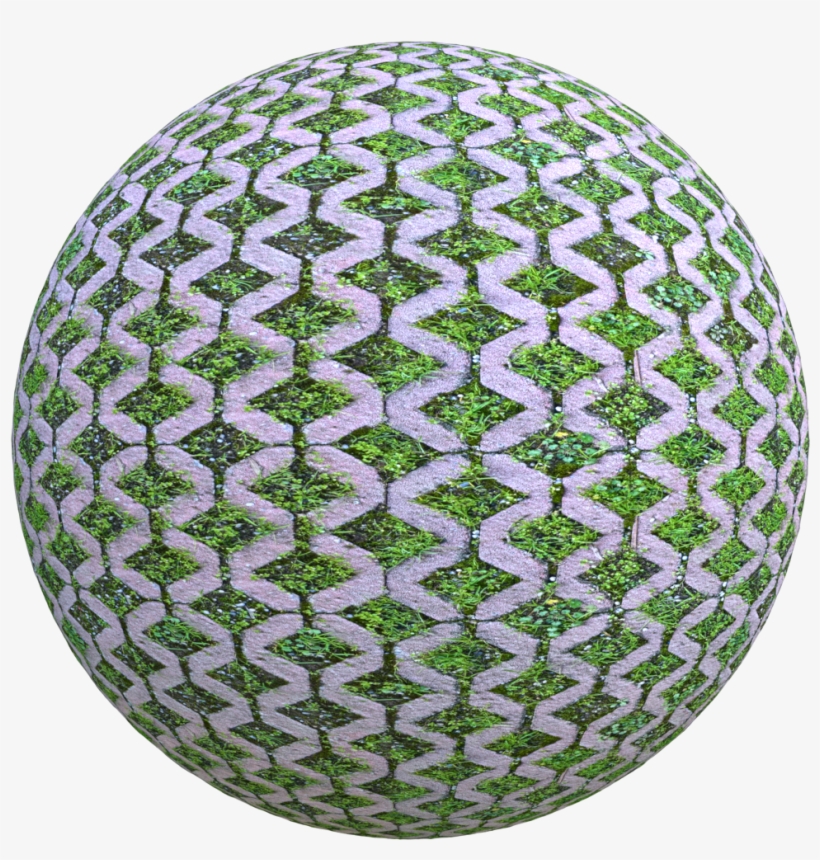 Seamless Walkway With Grass Texture, transparent png