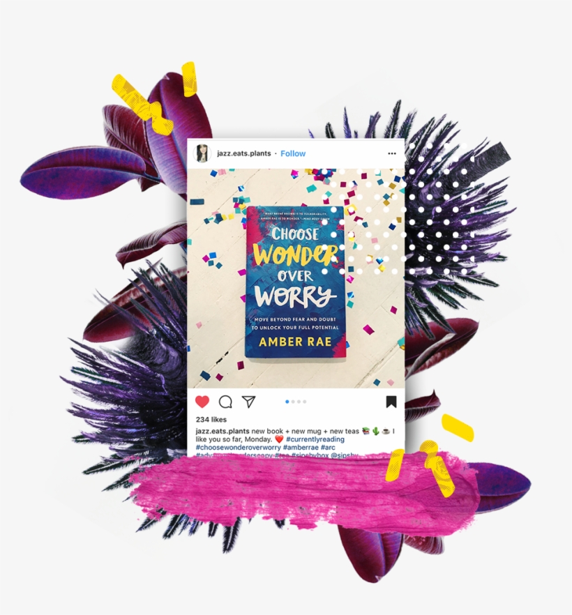 Share-insta - Choose Wonder Over Worry: Move Beyond Fear, transparent png