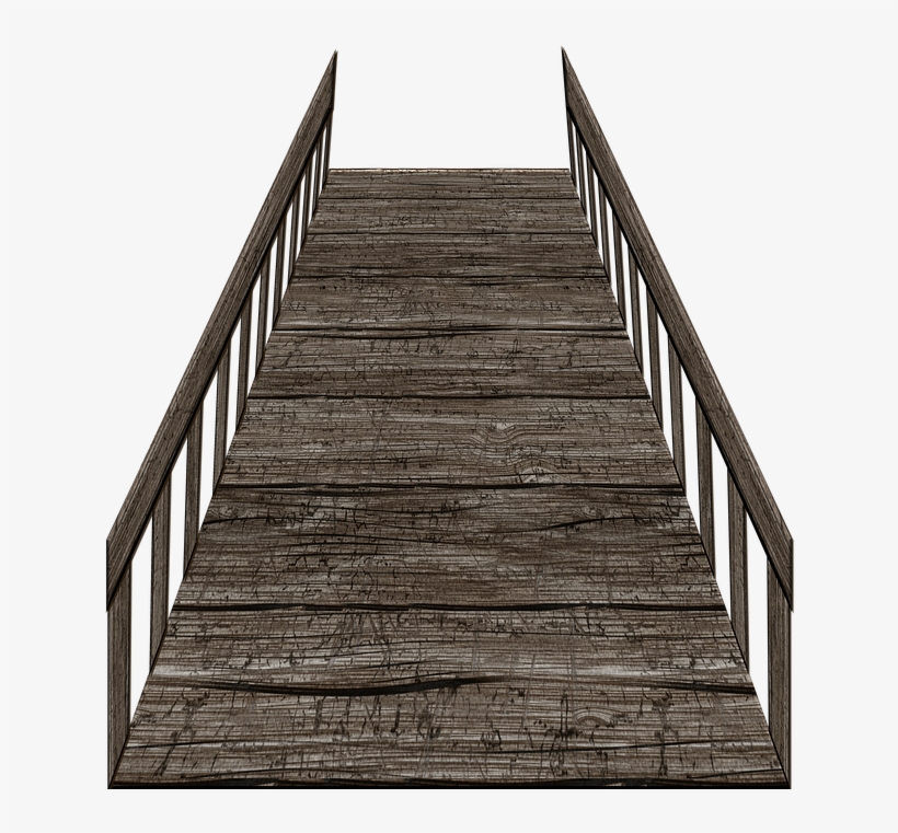 Bridge Png - Silueta Muelle Png, transparent png