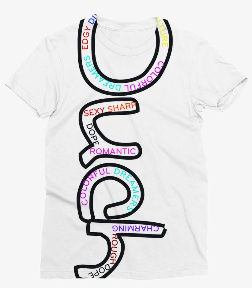 Ouch Creatives Unite ﻿classic Sublimation Women's T-shirt - Woman, transparent png