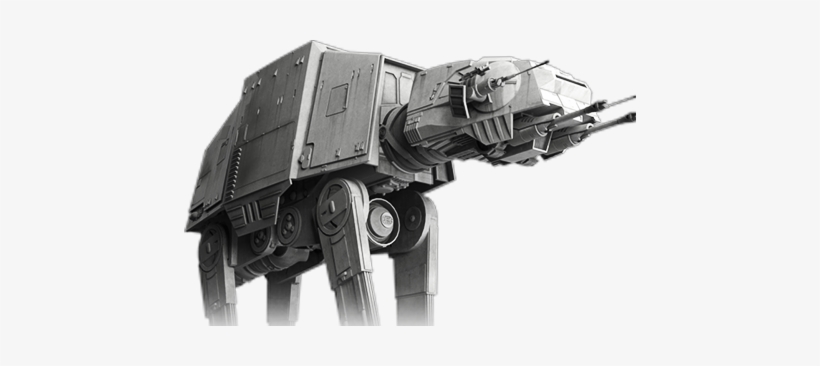 Military-stub - Star Wars At At Transparent, transparent png