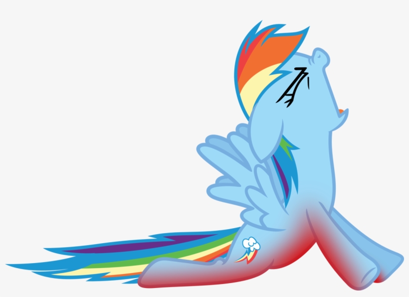 Porygon2z, Ouch, Pain, Rainbow Dash, Rainbow Dumb, - Rainbow Dash, transparent png