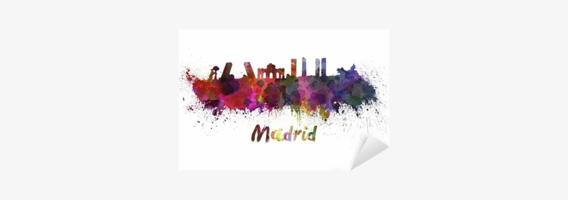Skyline Madrid, transparent png
