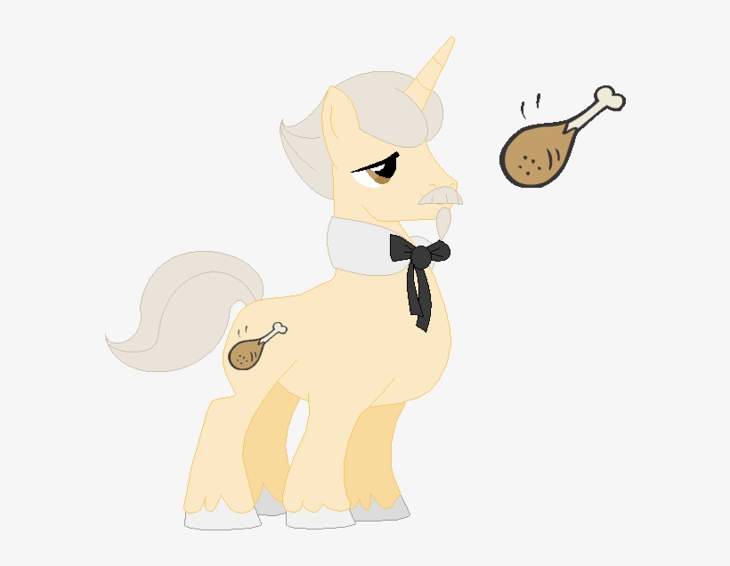 Queenbodacia, Colonel Sanders, Kfc, Ponified, Safe, - Chicken Drumstick Clip Art, transparent png