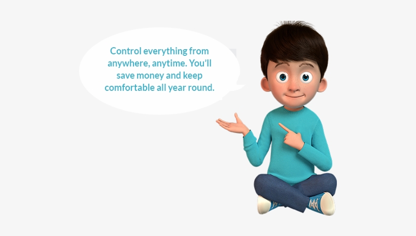 Smart Remote Control Garage Door System - Sitting, transparent png