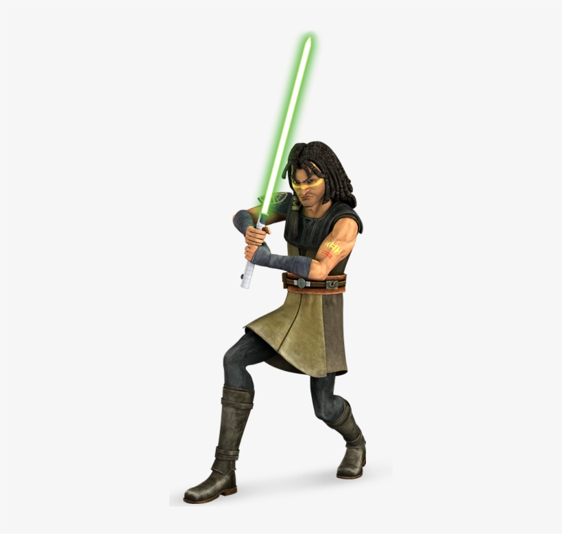 Quinlan Vos - Star Wars The Clone Wars, transparent png