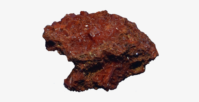 Crocoite, transparent png
