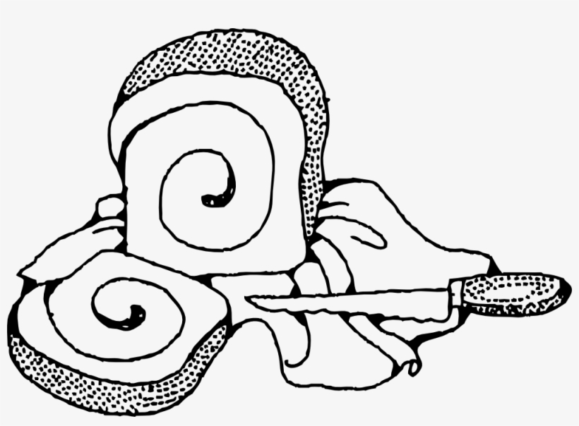 Onlinelabels Clip Art - Bread Drawings Black And White, transparent png