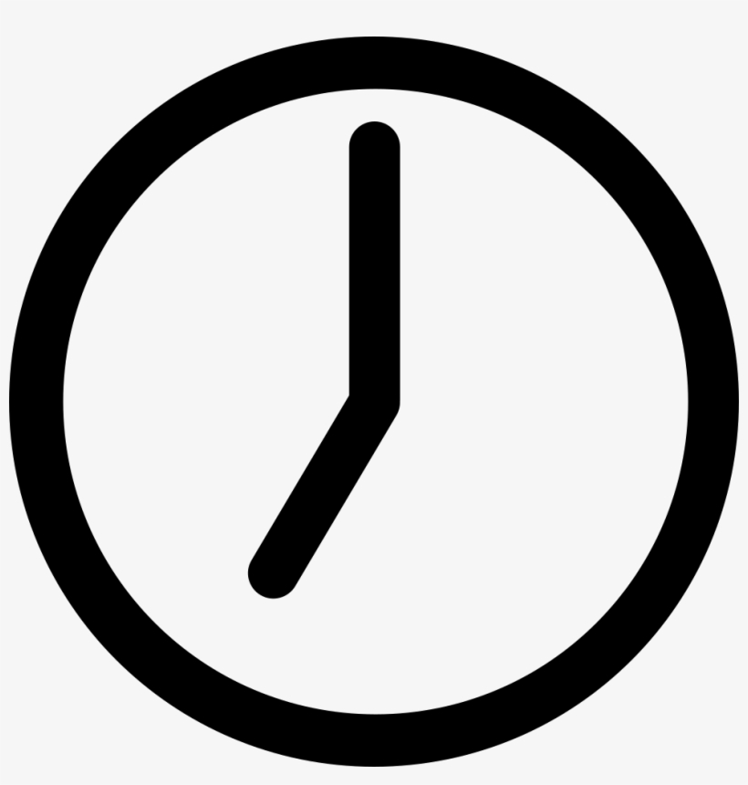 Png File - Clock Icon, transparent png