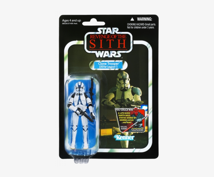 2010 Vintage-style Carded Clone Trooper - Clone Trooper Vintage Collection, transparent png