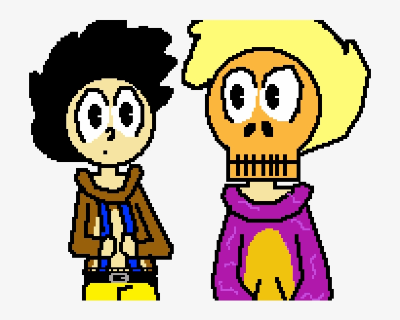 Me An Jj As Banjo-kazooie Characters - Cartoon, transparent png