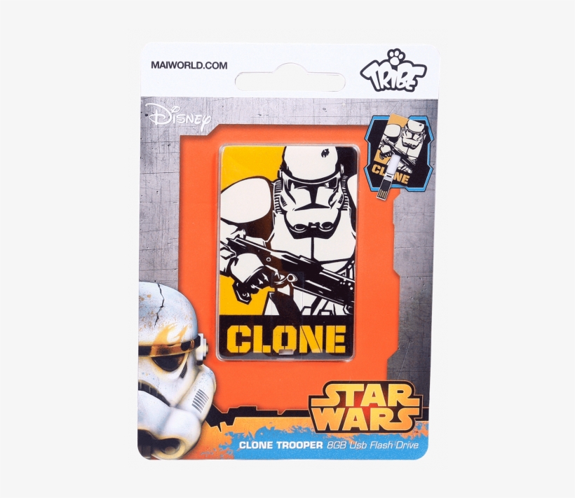 Star Wars - Stormtrooper - Card Usb 8gb Merchandise, transparent png