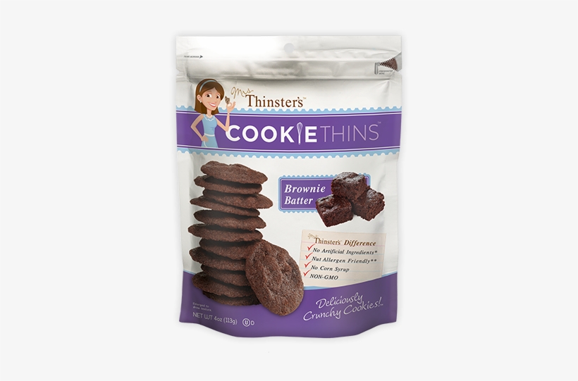 Allergen Warning - Cookie Thins Cake Batter, transparent png