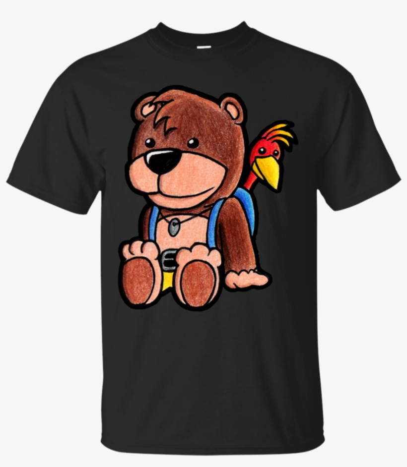 Chibi Banjo Kazooie T Shirt & Hoodie - Shirt, transparent png