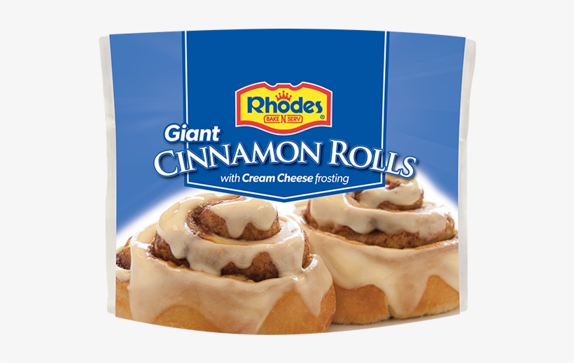 759 Giant Cinnamon Rolls - Rhodes Bread, transparent png