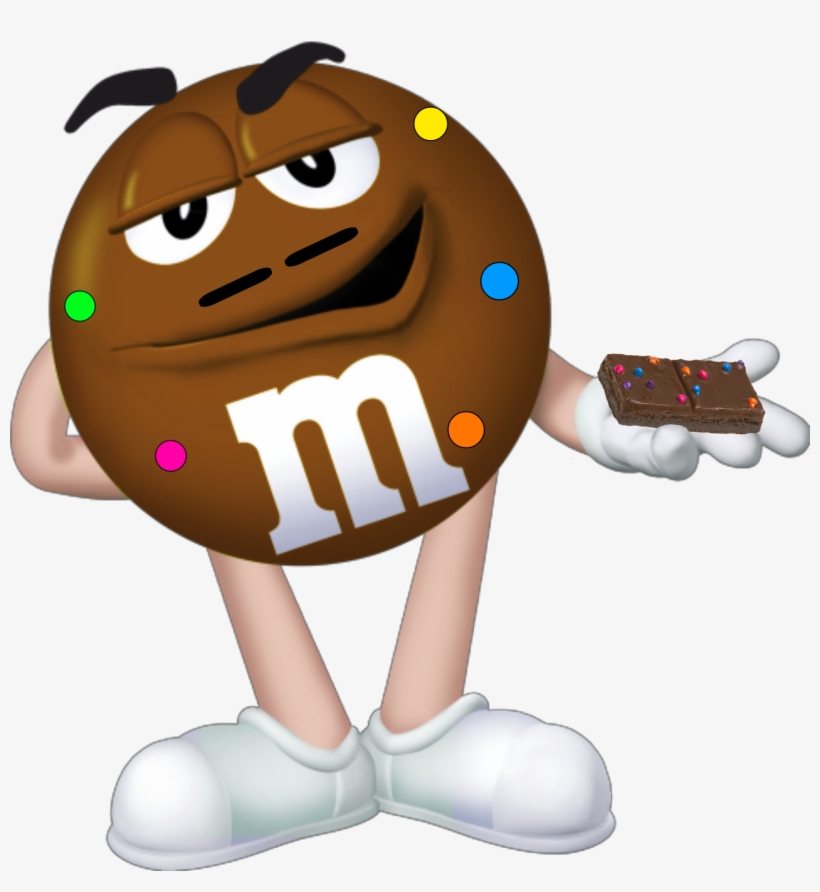 Brownie In M&m's The Movie - M&m's Adventure [nintendo Wii, 2008], transparent png