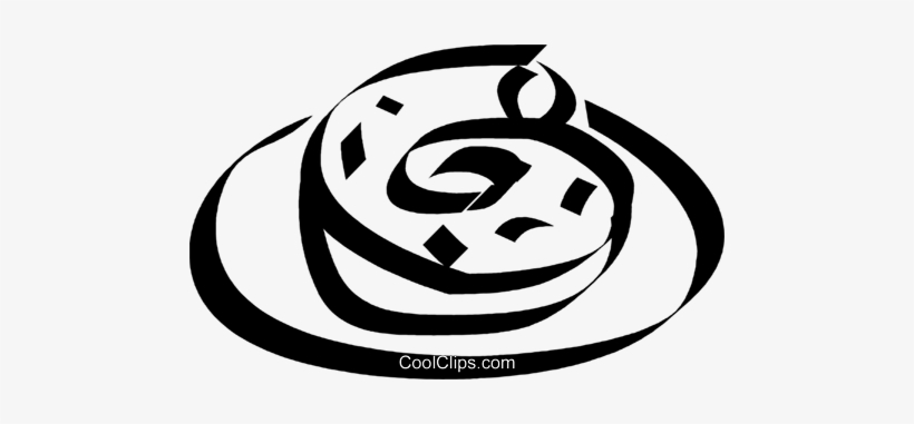 Cinnamon Roll Royalty Free Vector Clip Art Illustration - Cinnamon Roll, transparent png