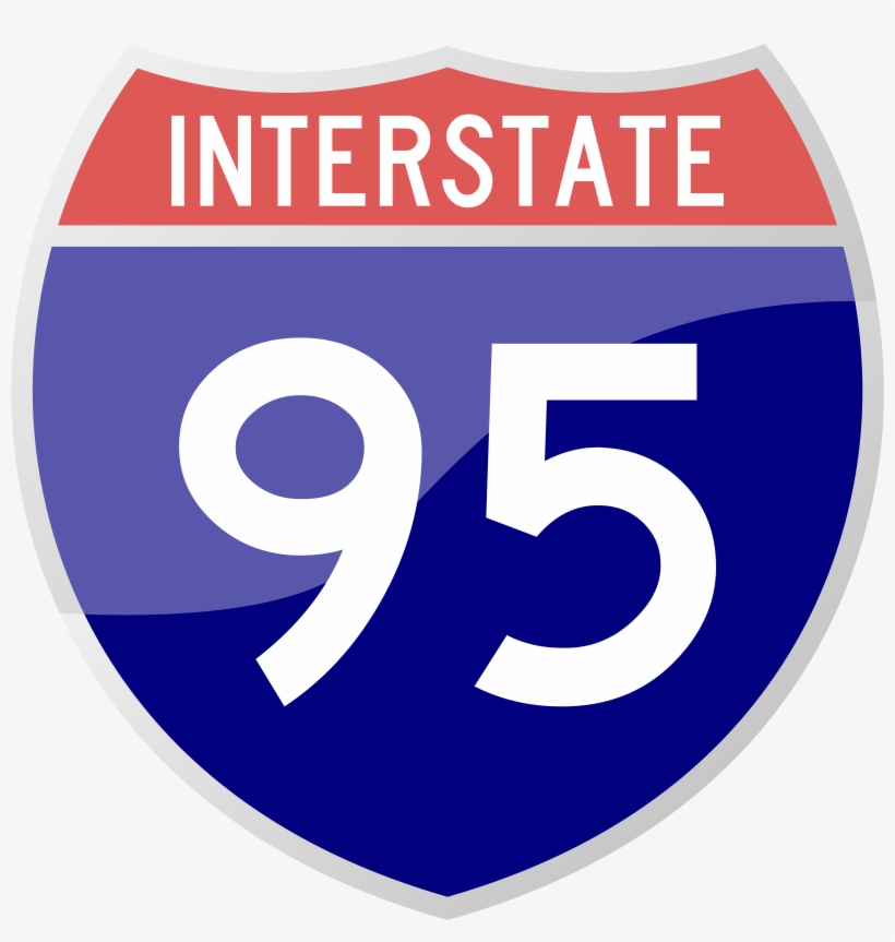Interstate 95 Sign Png Clipart - Interstate 35 Sign, transparent png