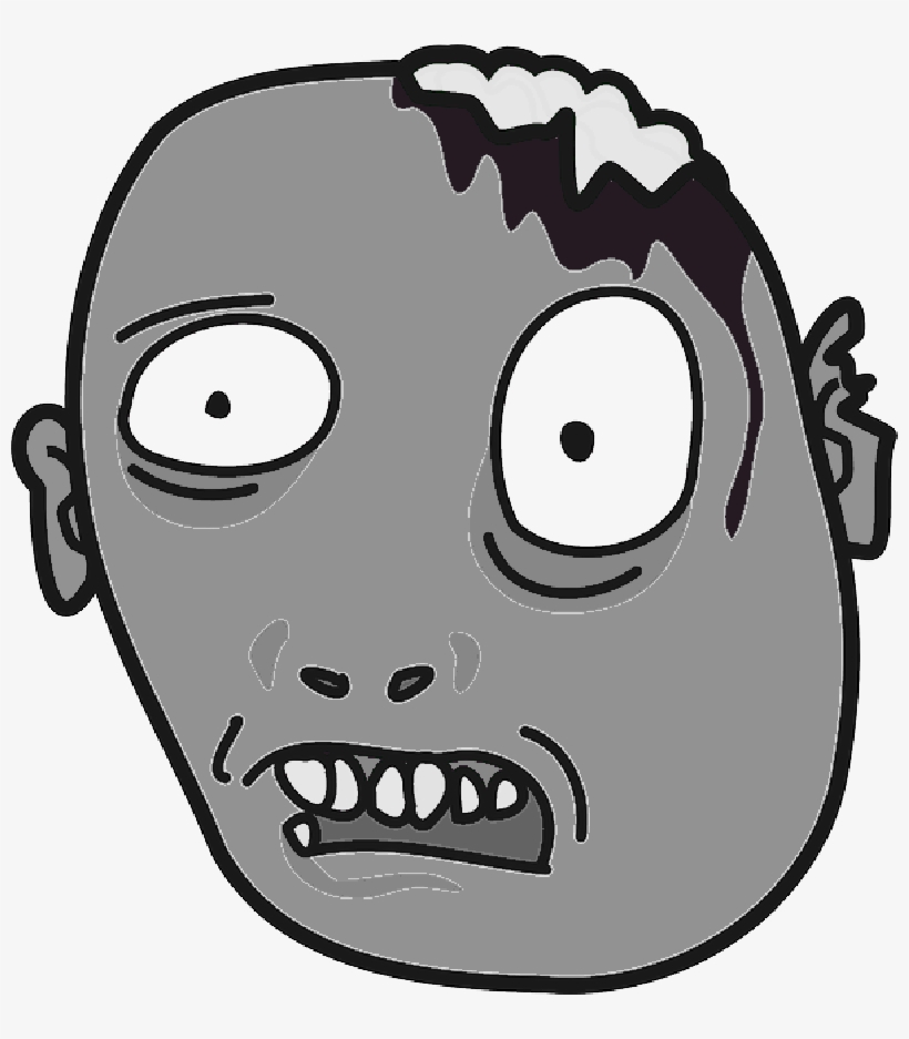 Mb Image/png - Cartoon Zombie Head Png, transparent png