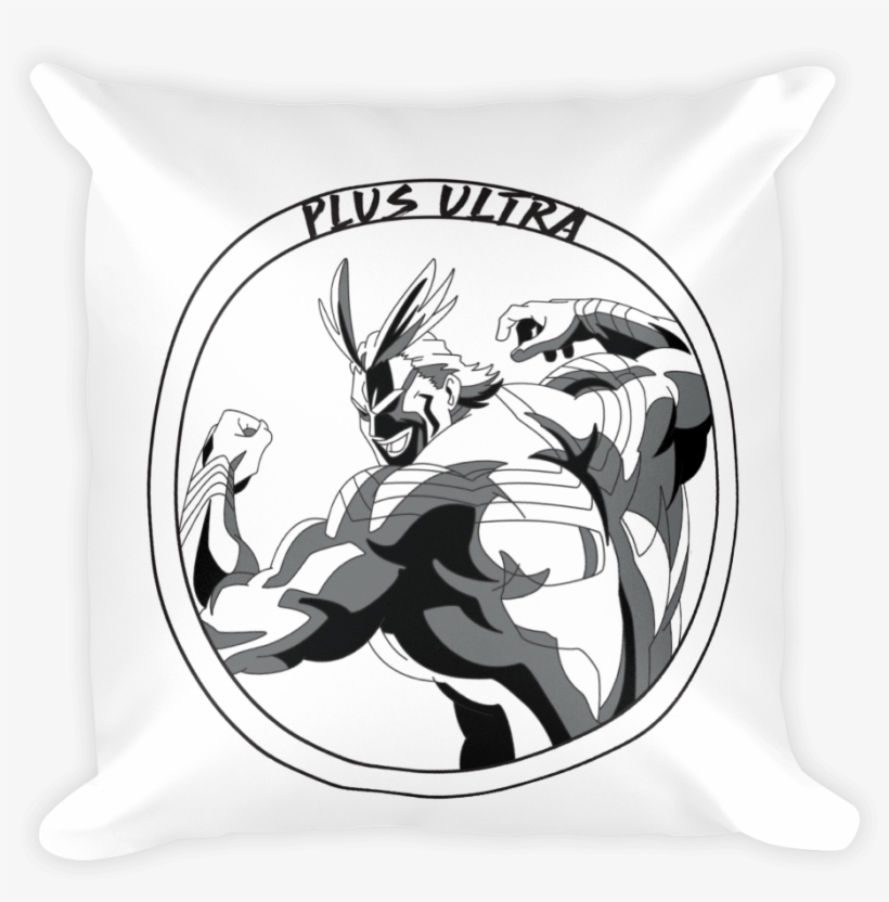 Image Of All Might Manga Variant Throw Pillow - Throw Pillow, transparent png